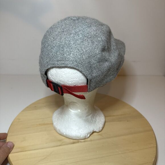 Topo Designs Wool Grey Ball Cap Adjustable Outdoor Hiking Hat Cap - Picture 3 of 6